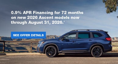 Ascent | Sutherlin Subaru in Kingston TN