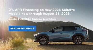 Solterra | Sutherlin Subaru in Kingston TN