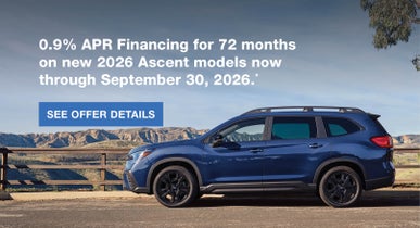 Ascent | Sutherlin Subaru in Kingston TN