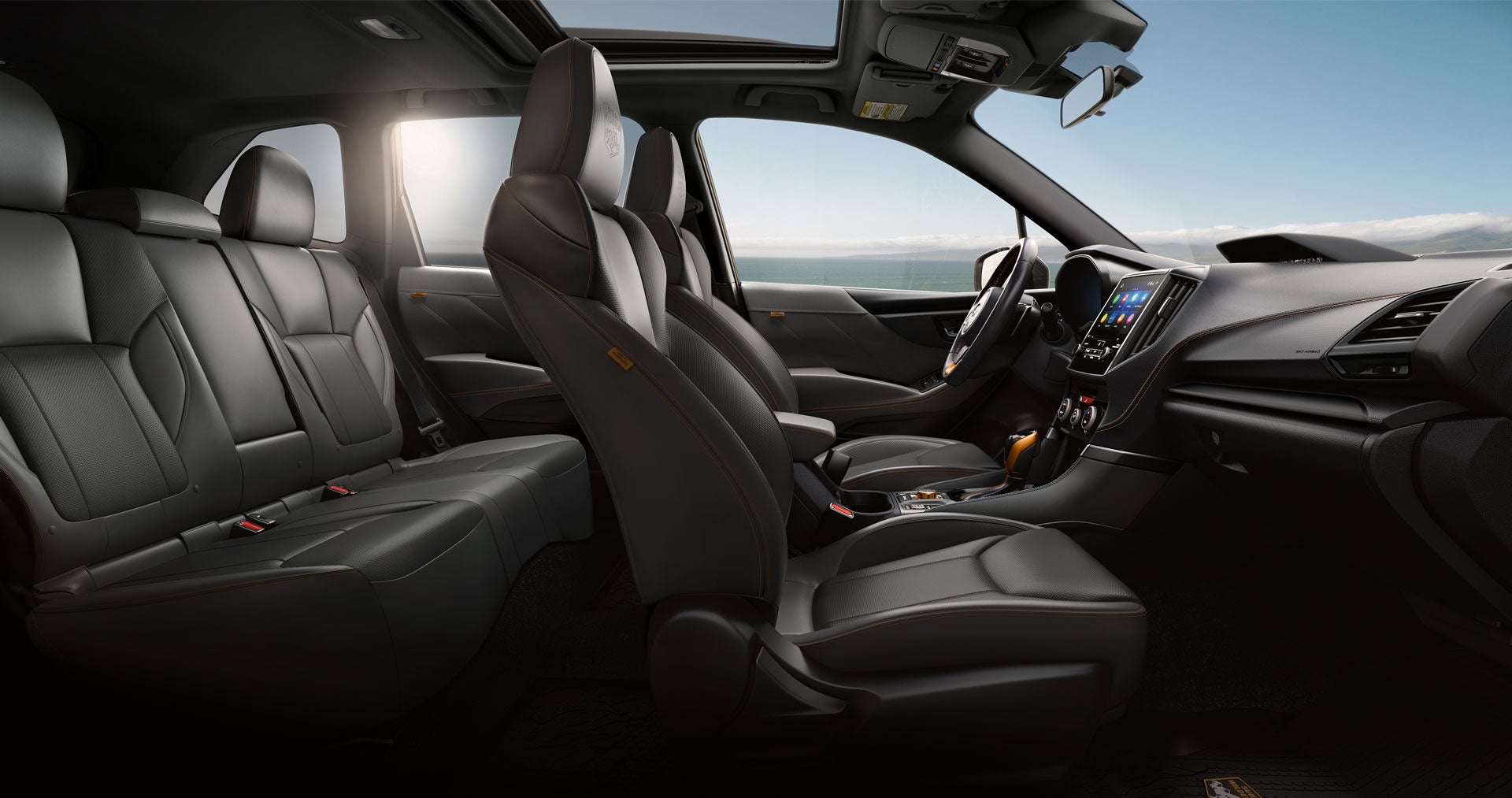 Interior of 2024 Subaru Forester Wilderness