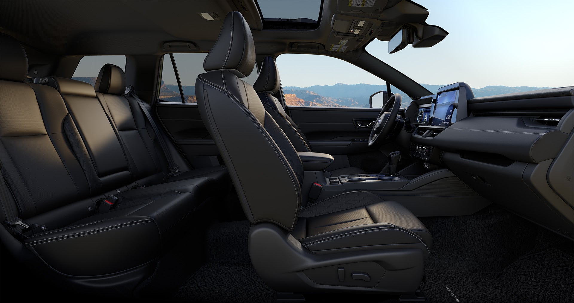 2026 Subaru Outback Touring XT Shown in Slate Black Nappa Leather