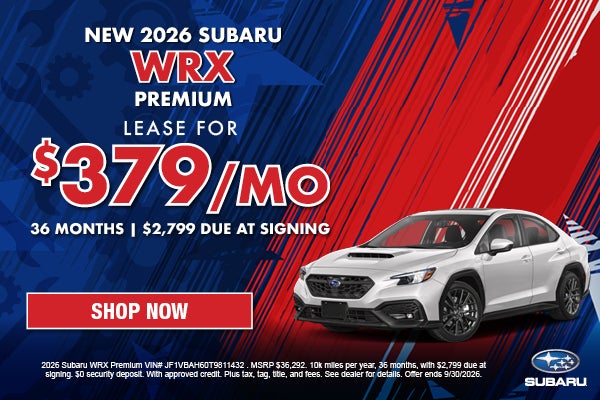 2026 Subaru WRX Premium