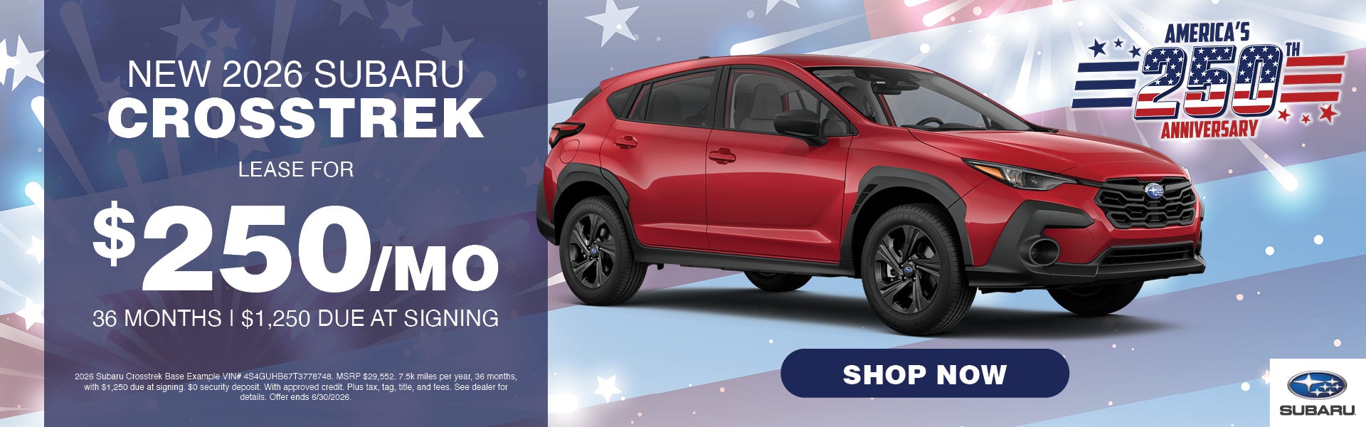 Crosstrek Lease