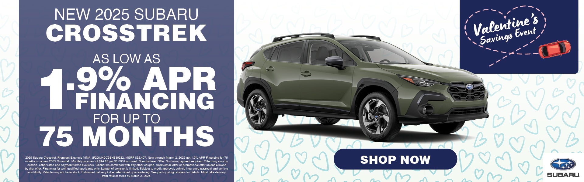 New 2025 Subaru Crosstrek