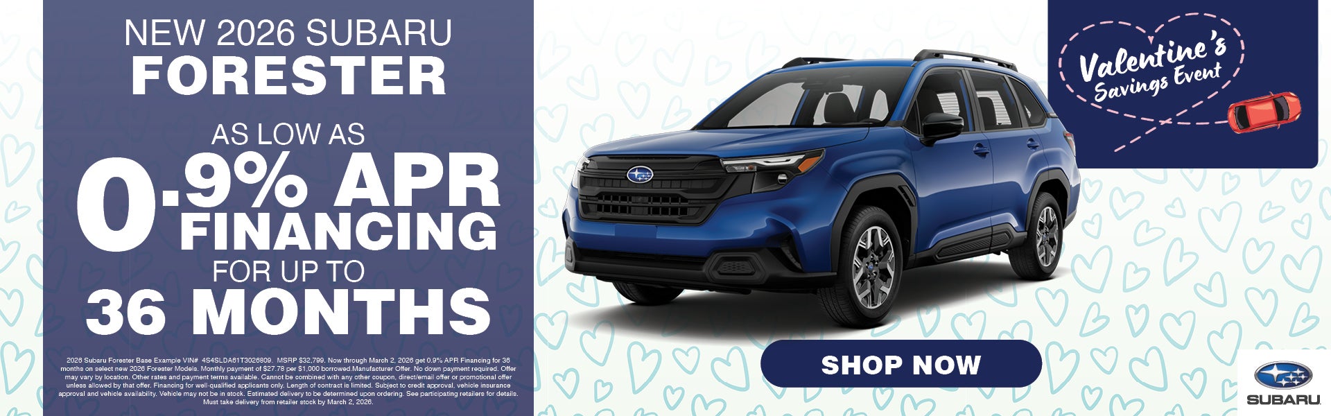 New 2026 Subaru Forester